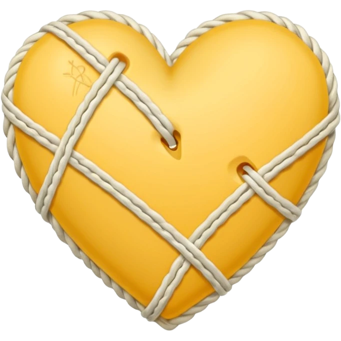 this emoji ❤️‍🩹 but cream yellow emoji