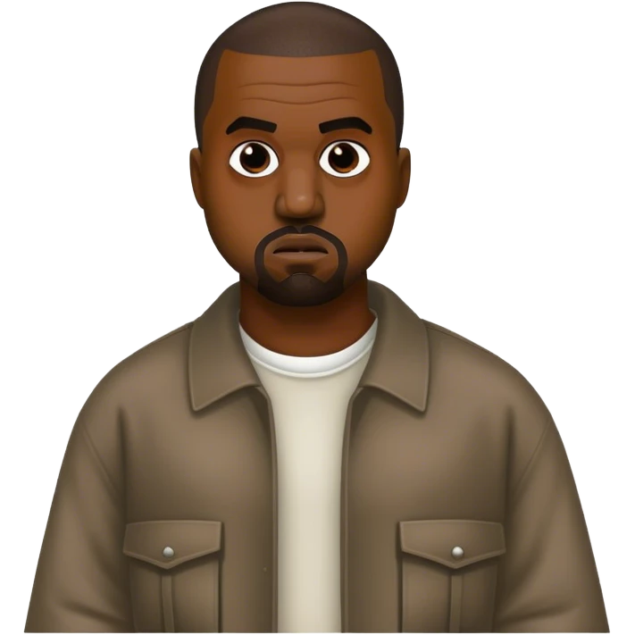 kanye west as a criminal emoji