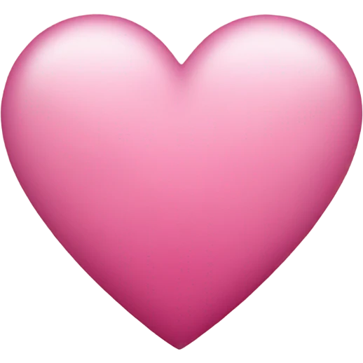 Light pink to dark pink heart emoji