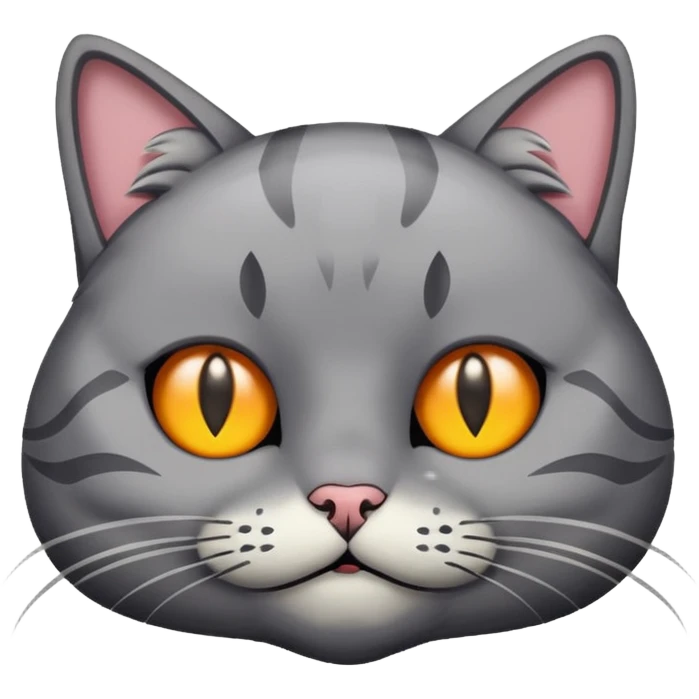 Run over Cat emoji