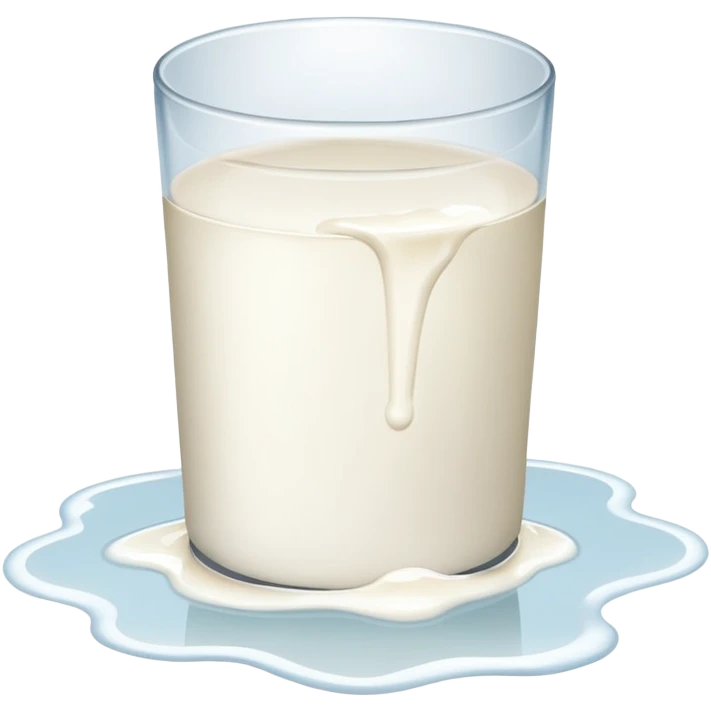 Spilled milk emoji