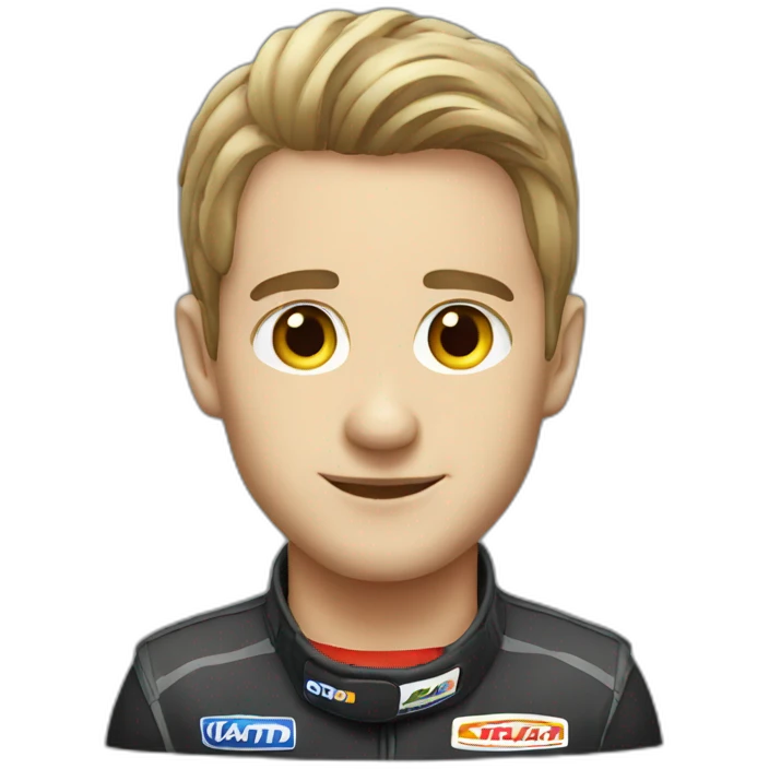 F1 driver emoji