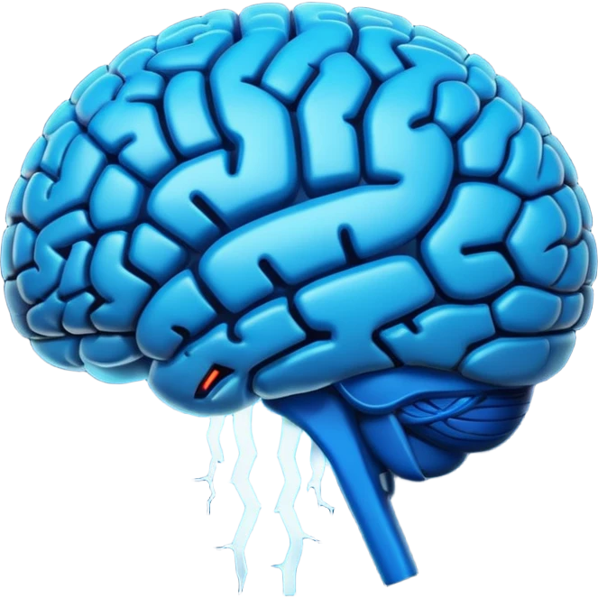dark digital brain emoji