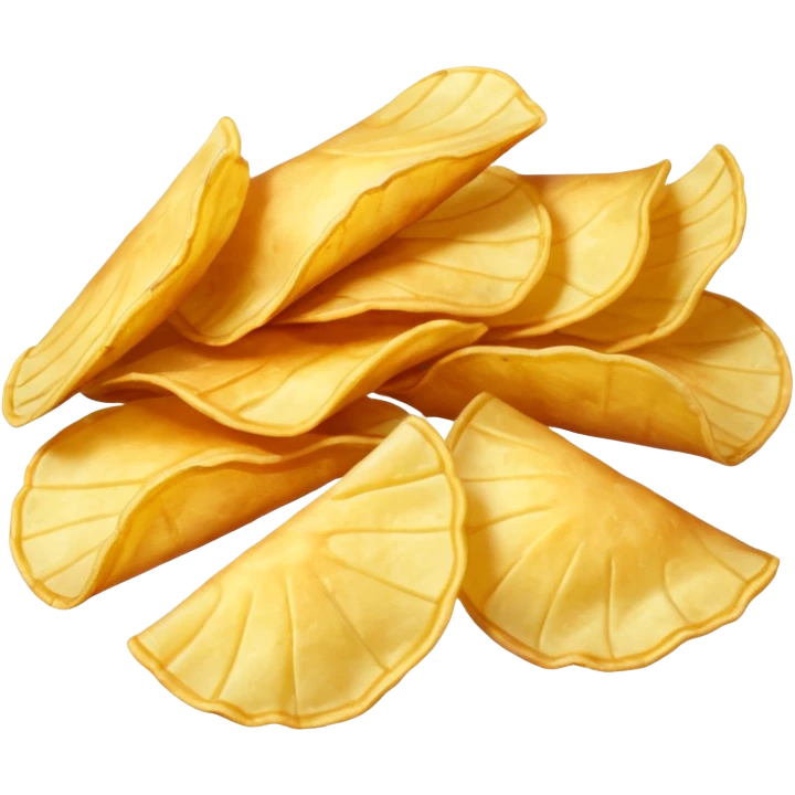 Some potato chips. emoji
