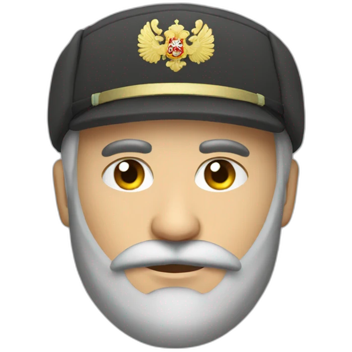 russian man ushanka emoji