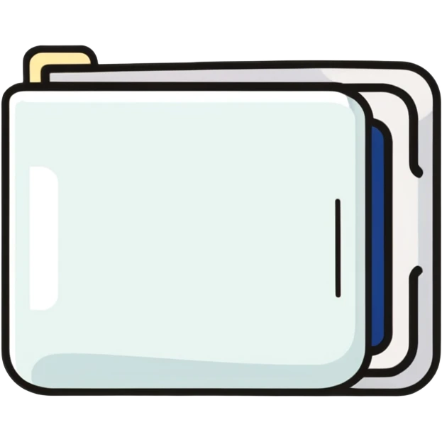 cute white wallet emoji