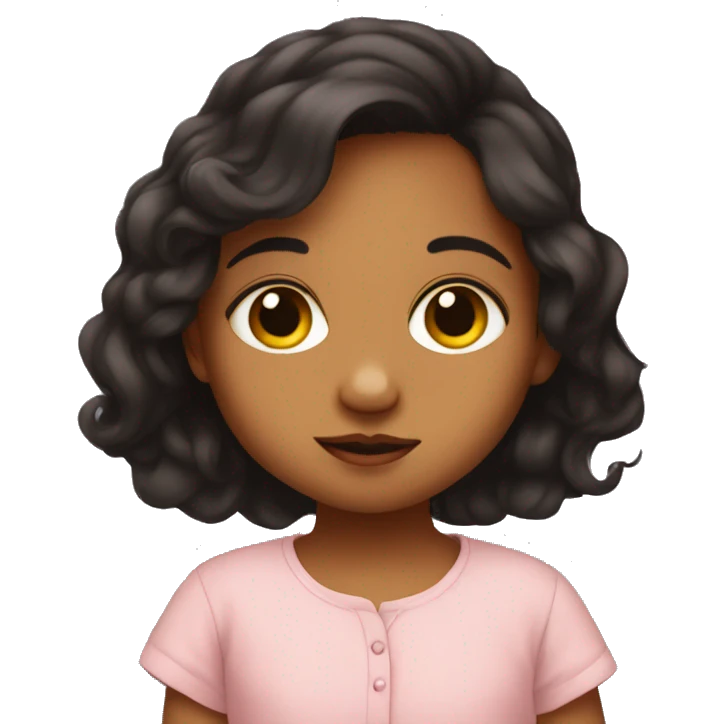 Neha as a baby emoji