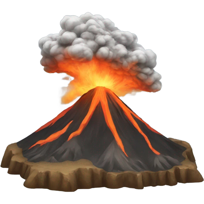 Sal volcano  emoji
