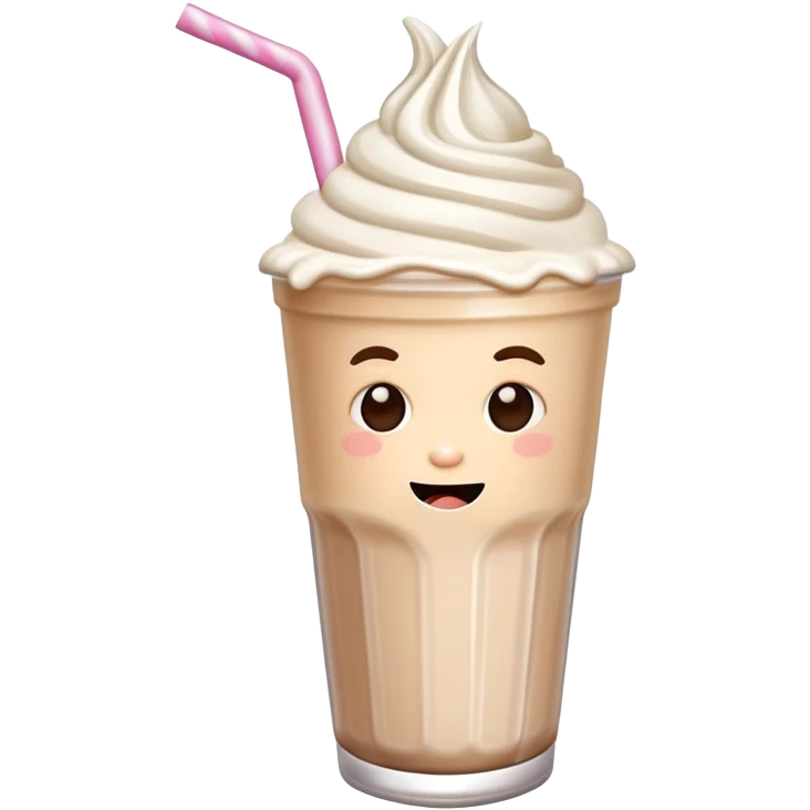 milkshake junkie emoji