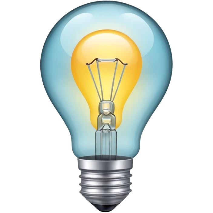 light bulb emoji