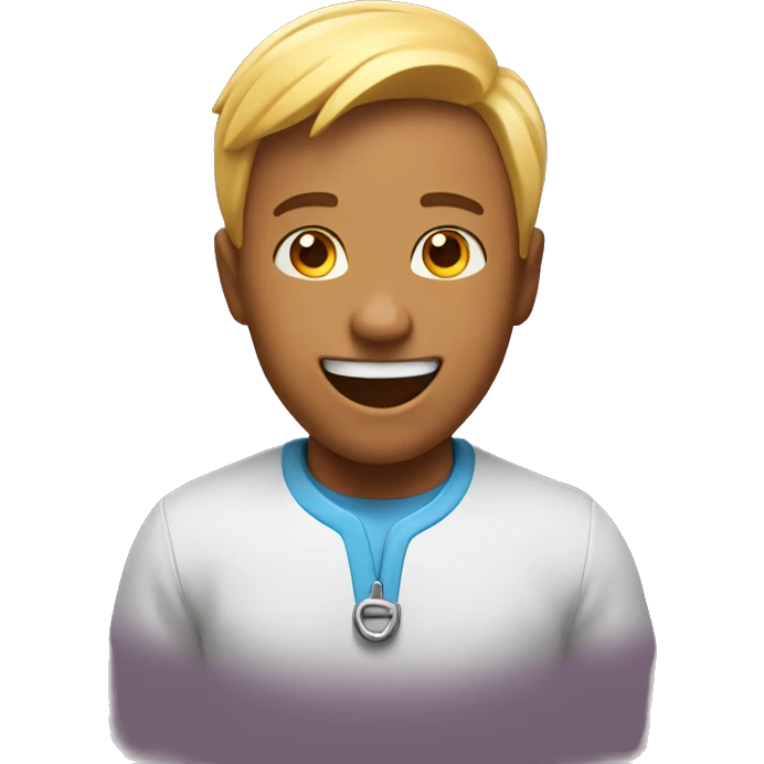 Animated with endless energy; heart fully charged with pure joy. emoji