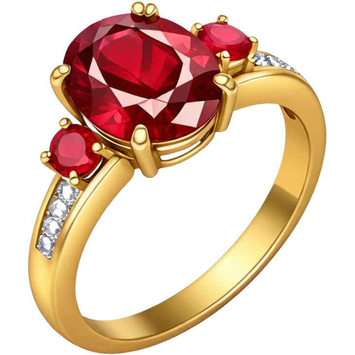 glitter rubi married ring emoji