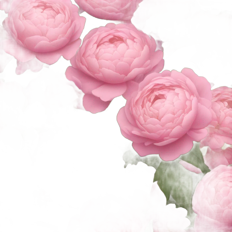 pastel pink flowers bouquet huge emoji