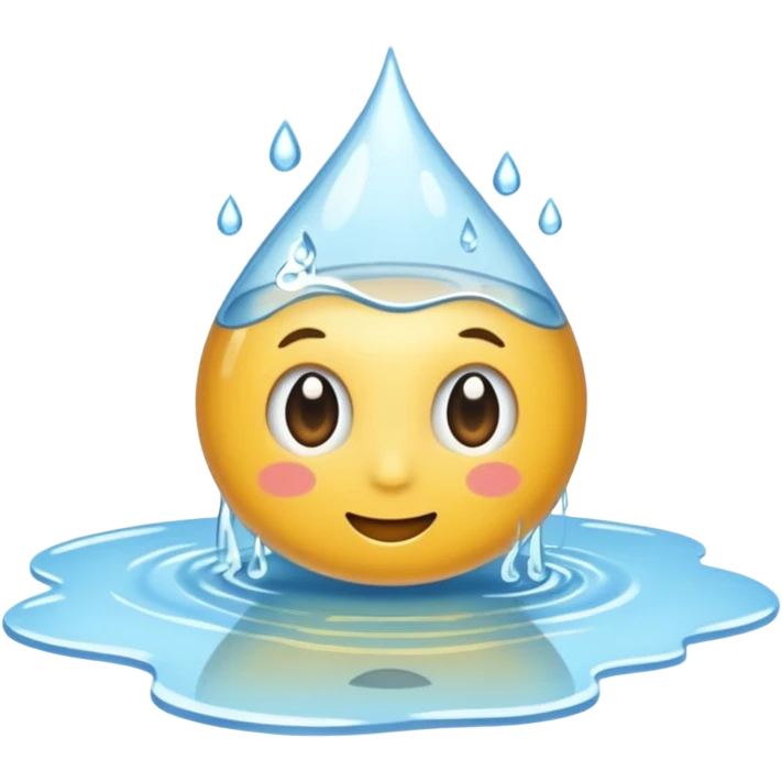 puddle of water emoji