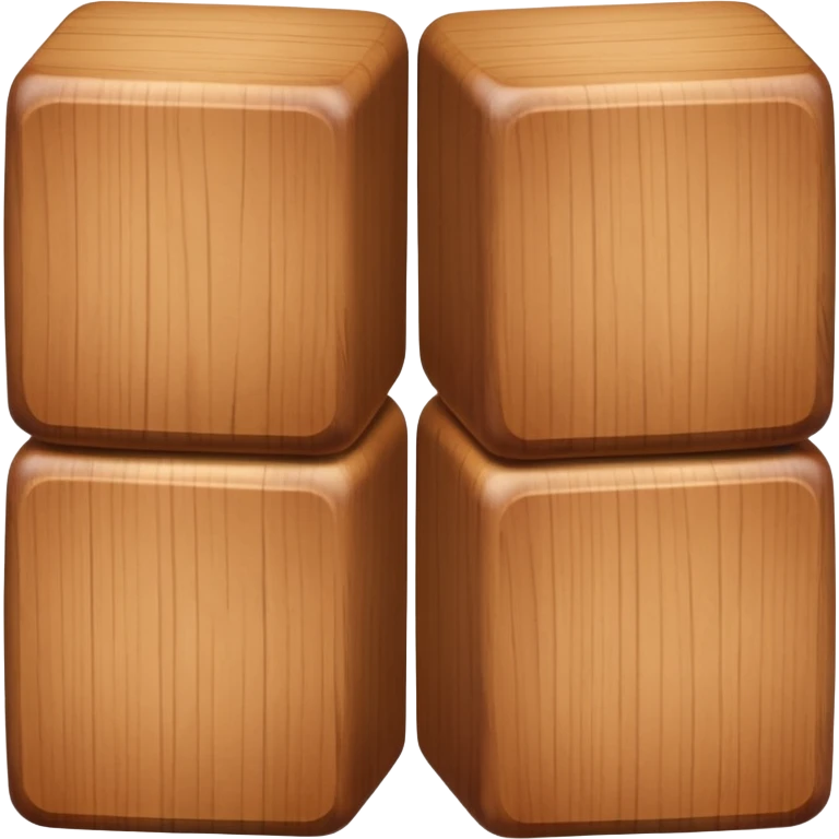 Wooden blocks  emoji