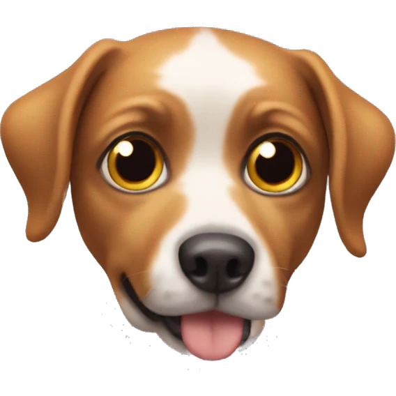 Balón dog with big eyes 👀 emoji