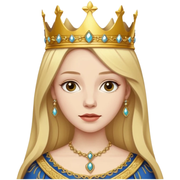 Elizabeth Woodville is the queen of York and looks like a blonde Rebecca Ferguson emoji