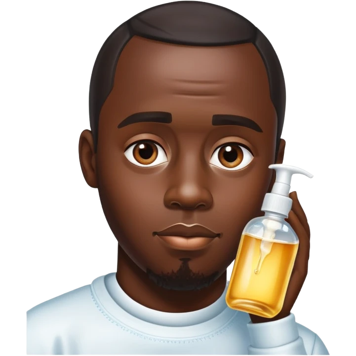Diddy with baby oil emoji