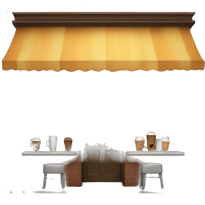 Coffee shop emoji