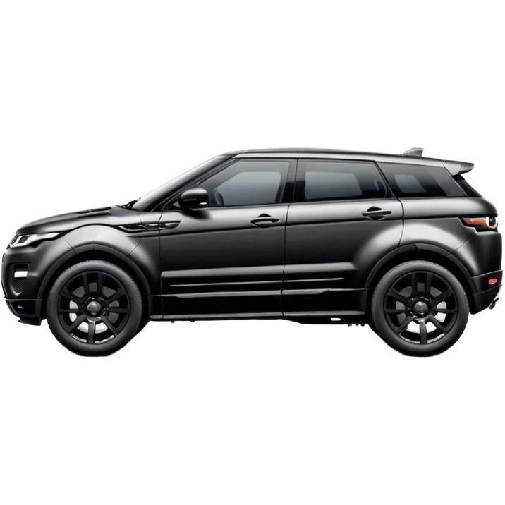2024 all black LandRover evoque  emoji
