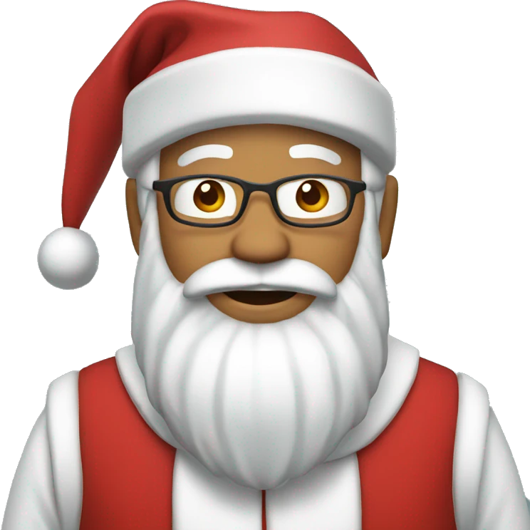 Asain santa emoji