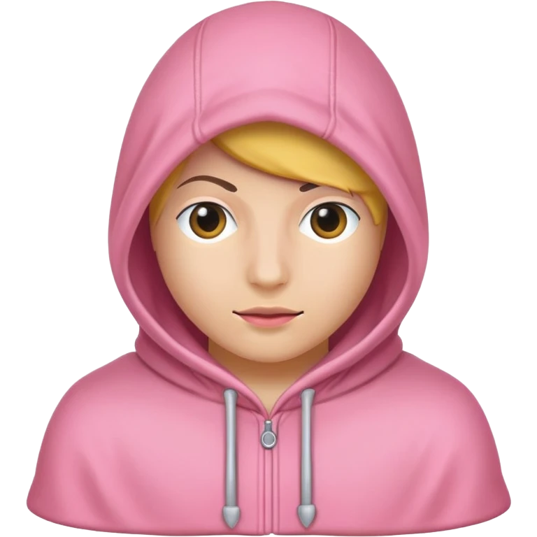 Pink burglar hood emoji