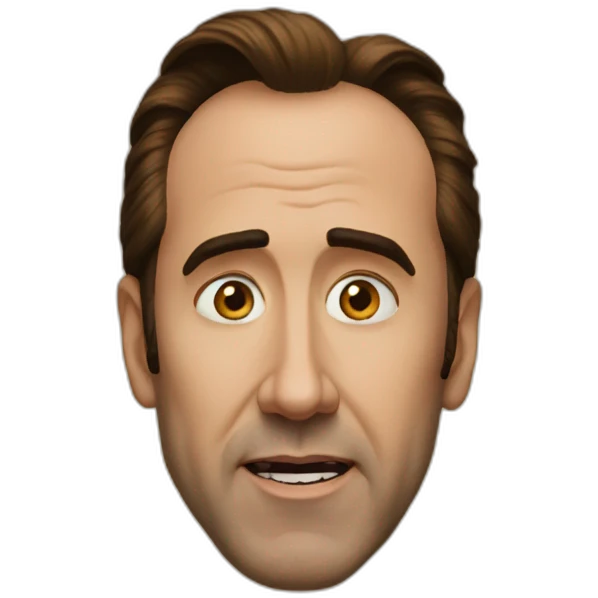 Nicolas cage emoji