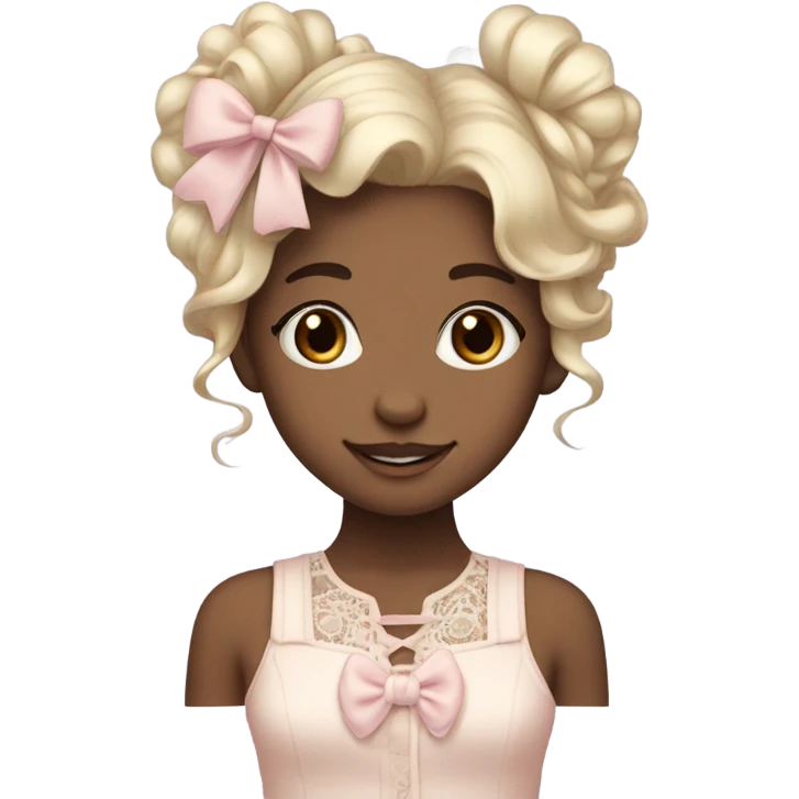 Vanilla girl emoji