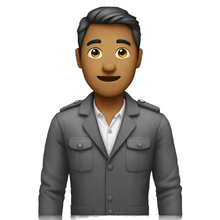 homme debout claque doigt emoji