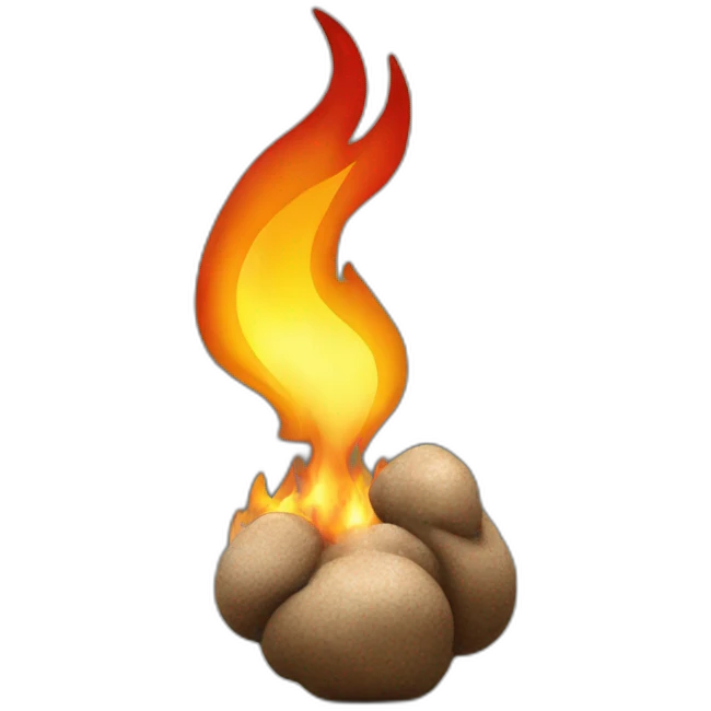 Fire hot emoji