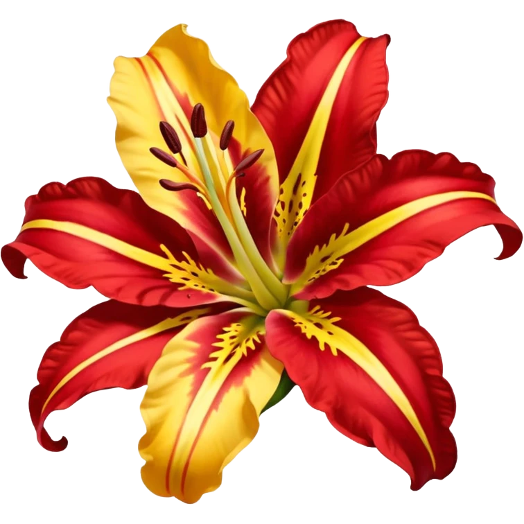 Gloriosa lily emoji emoji