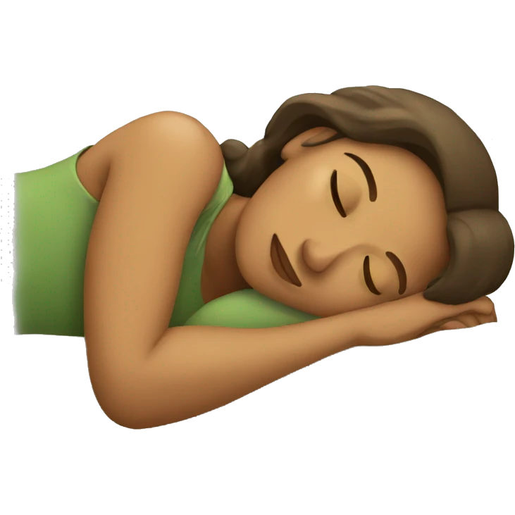 women sleeping emoji