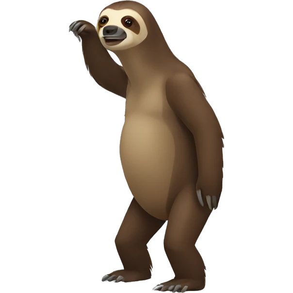 giant sloth full body emoji