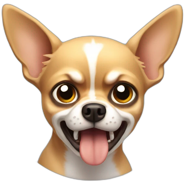 Angry Chihuahua emoji