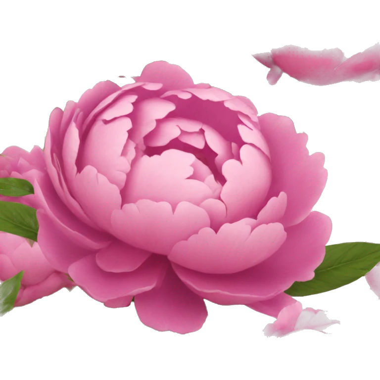 bouquet of peonies emoji