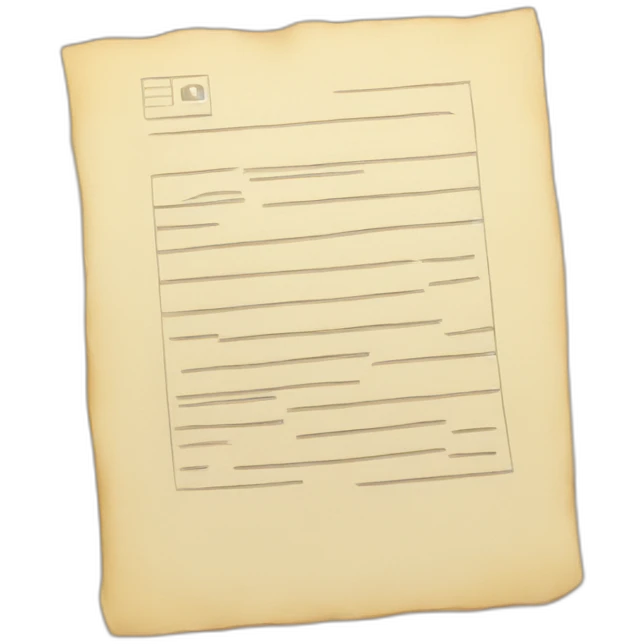 document emoji