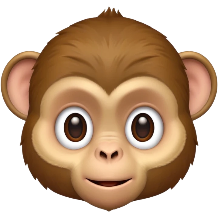Cute boy monkey  emoji