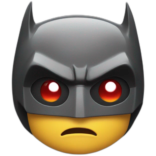 Batman alarm clock emoji