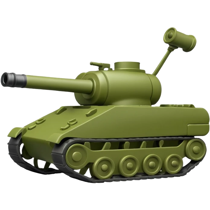 green toy tank emoji