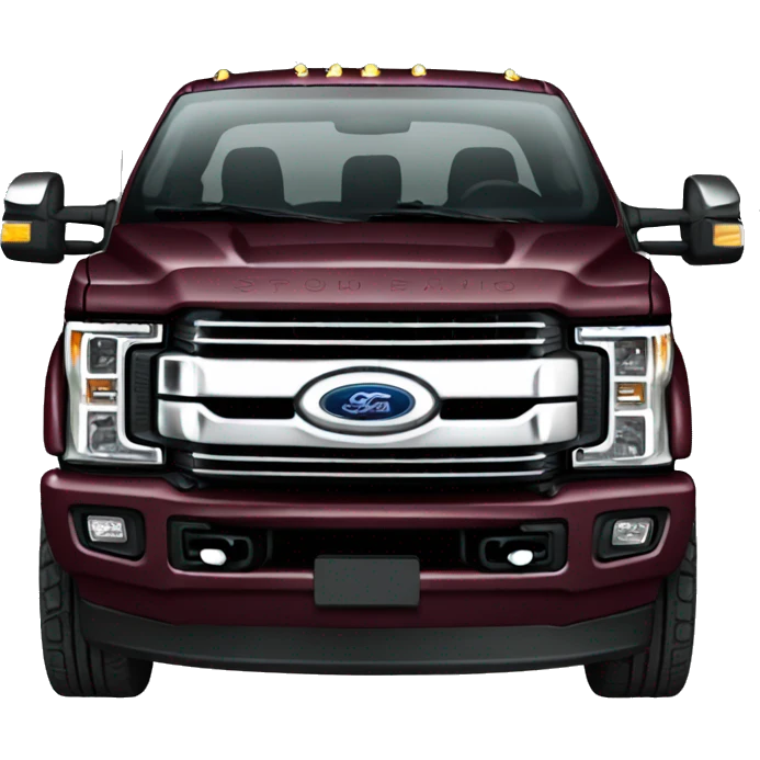 Maroon f350 emoji
