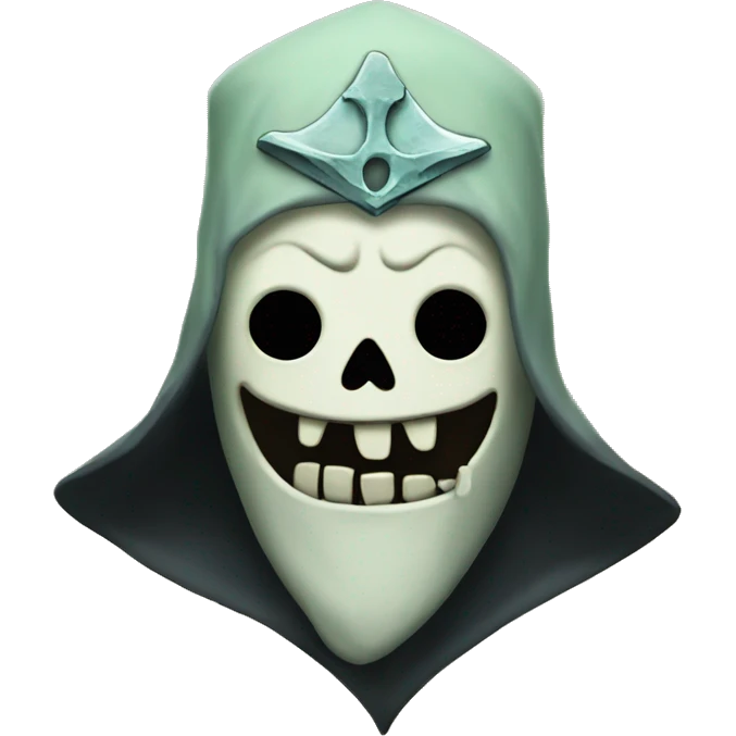 the lich adventure time emoji, happy face emoji