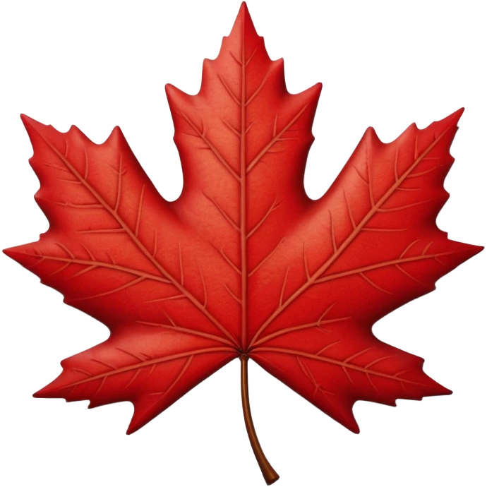 Canadian maple leaf emoji