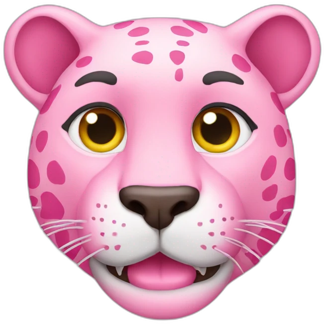 Pink panther emoji