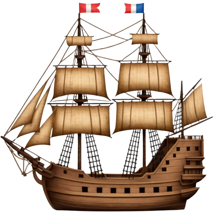 Batavia the Dutch East India Company ship emoji