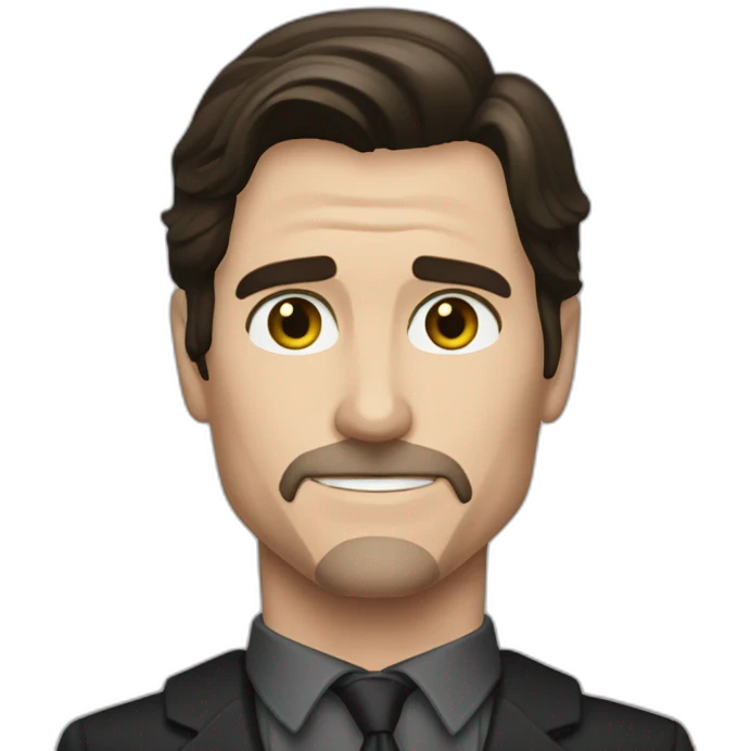Bruce Wayne Christian bale emoji