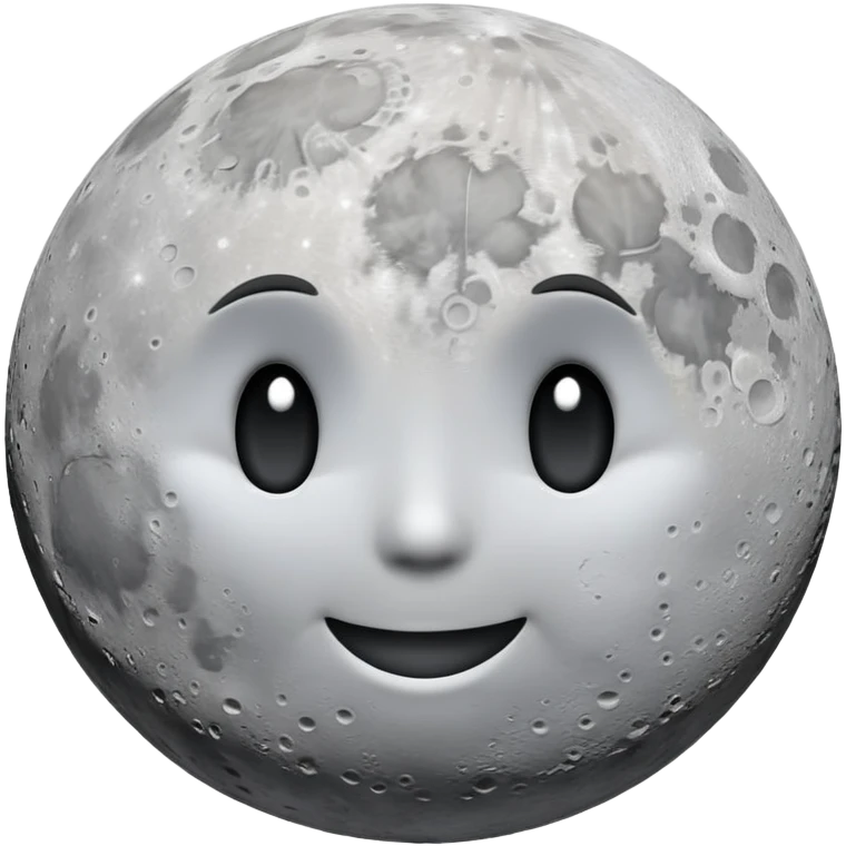 the moon emoji