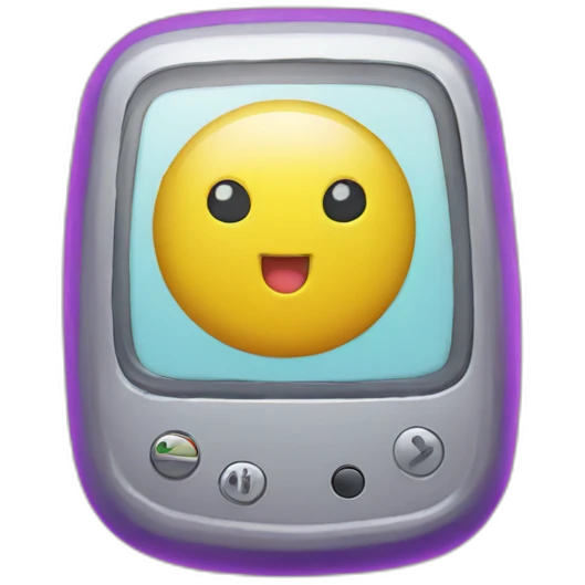 Tamagotchi toy emoji