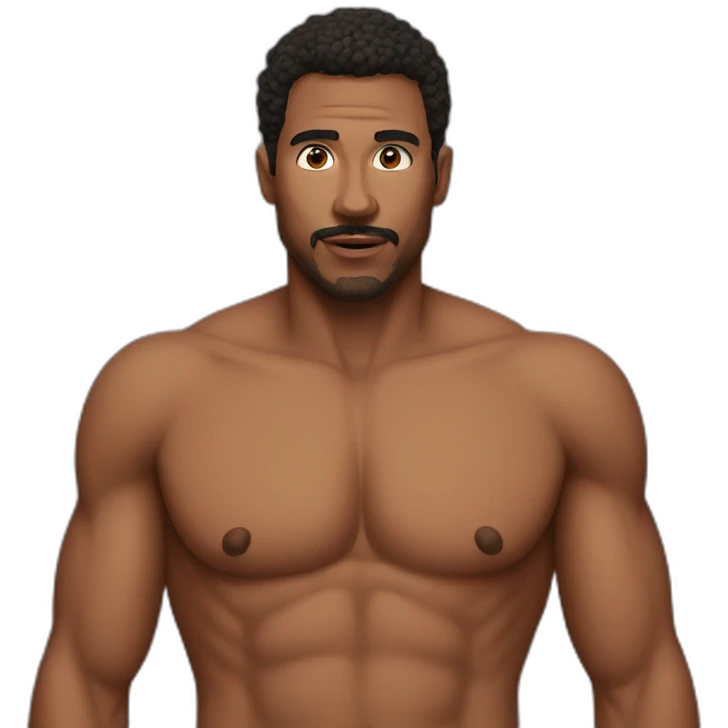 Man boobs emoji