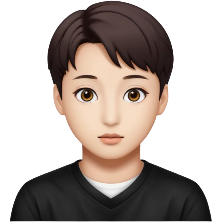 idol JungKook, BTS group emoji