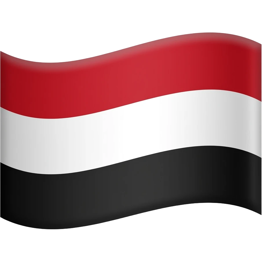 Make A Upside Down Of Yemen Flag (German Empire Flag) emoji